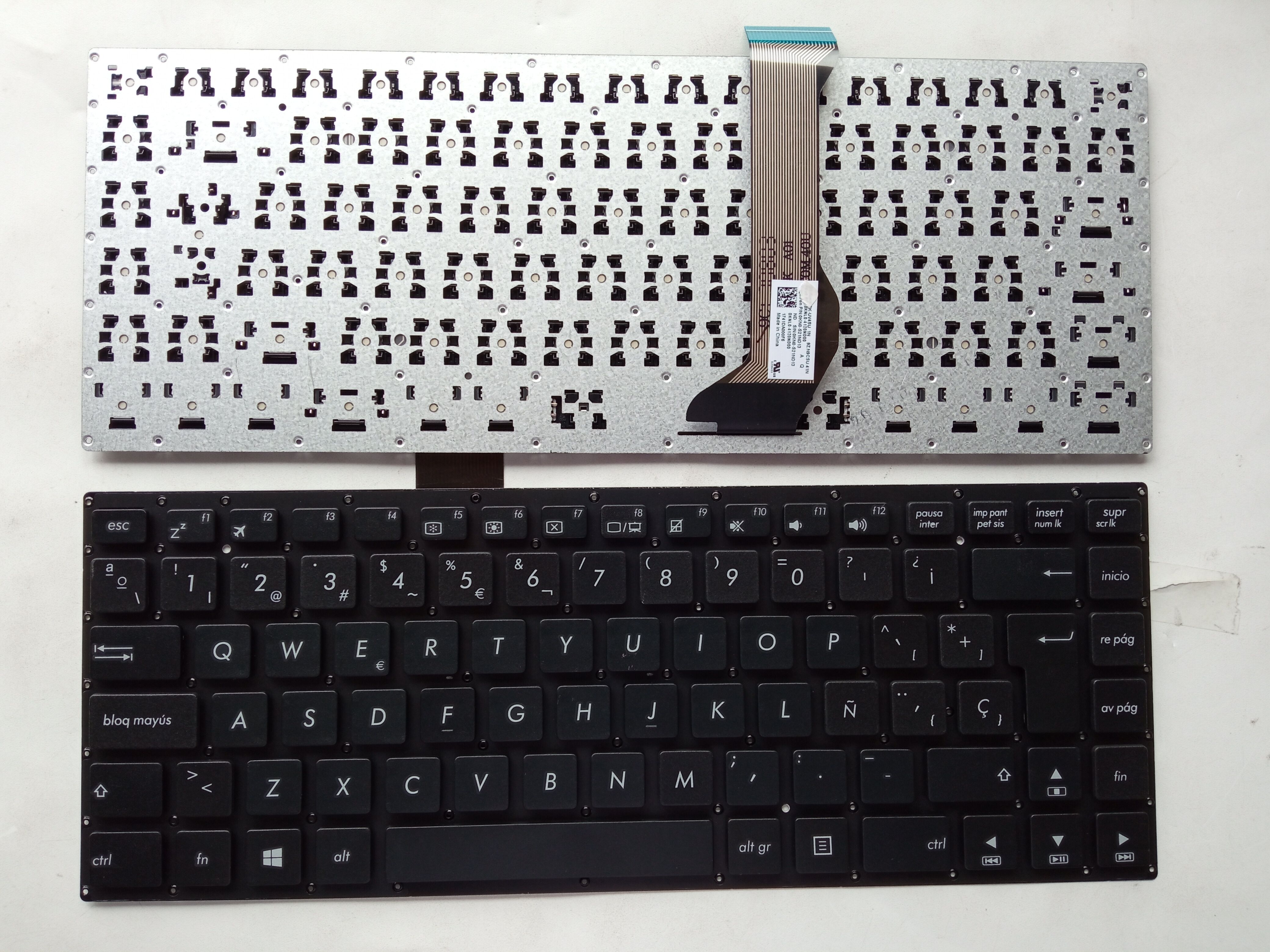 Picture of New Replacement Laptop Keyboard For ASUS E402 BLACK (OEM) SP Layout